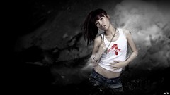 Celebrity asians bangs