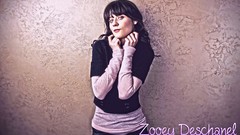 Celebrity brunettes photo shoot zooey deschanel HDR Photography 