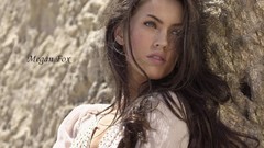 Celebrity brunettes woman Megan