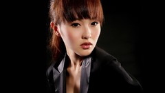Celebrity Chinese Actress asians stills brunettes bangs models 