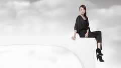 Celebrity Chinese Actress asians stills brunettes models photo 