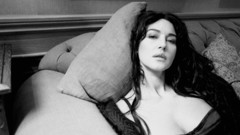 Celebrity monochrome greyscale brunettes