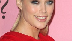 Celebrity red dress Actress smiling brunettes models photo 