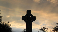Celtic cross knock Ireland