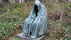 Cemetery statue high Art