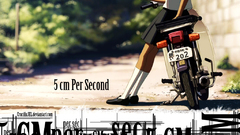 Centimeters per second Anime