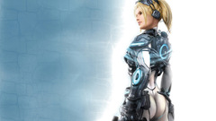 Cgi 3d blondes woman