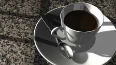 Cgi coffee cups
