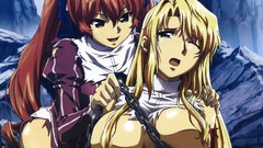 Chains blondes blue eyes purple eyes ecchi redheads boobs huge 