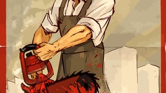 Chainsaw funny propaganda Anime