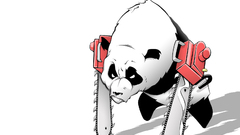 Chainsaw panda bears