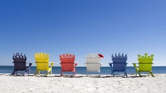Chairs Christmas Beaches