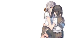 Chairs glasses white background socks red eyes sitting 