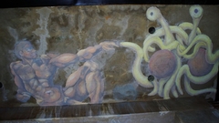 Chalk paintings high Art