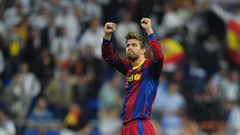 Champions League soccer FC Barcelona El Clasico Gerard Piqué