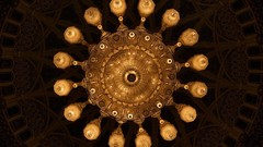 Chandelier sultan mosques grand