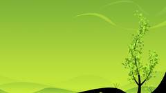 Change of seasons spring