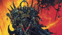 Chaos artwork warhammer 40k video games fantasy art Dawn Of War