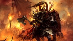 Chaos Knights Warriors warhammer fantasy art