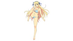 Characters bikini Simple Background