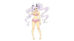 Characters bikini Simple Background