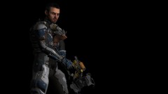 Characters blender Isaac Clarke renders