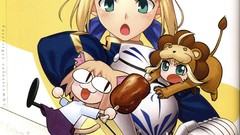 Characters Chibi saber Lions fate stay night arcueid brunestud 