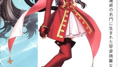 Characters fate stay night concept art artwork