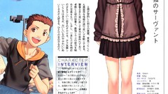 Characters fate stay night concept art artwork