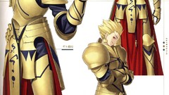 Characters fate stay night concept art artwork fate series scans