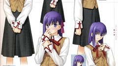 Characters fate stay night concept art artwork fate series scans