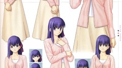 Characters fate stay night concept art artwork fate series scans
