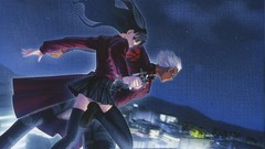 Characters fate stay night tohsaka rin emiya shirou type-moon 