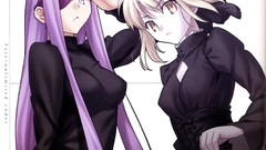 Characters rider saber fate stay night concept art artwork fate 