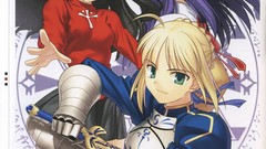Characters saber fate stay night artwork fate series scans 