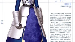 Characters saber fate stay night concept art artwork fate 