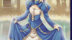 Characters saber fate stay night concept art artwork fate series