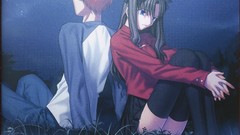 Characters saber fate stay night tohsaka rin emiya shirou 