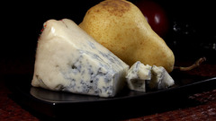 Cheese bleu pear Food
