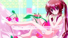 Cherries anime girls