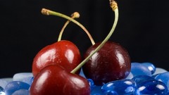 Cherries fruits