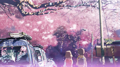 Cherry blossoms Makoto Shinkai