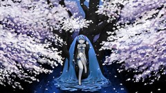 Cherry blossoms vocaloid hatsune