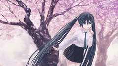 Cherry blossoms vocaloid hatsune