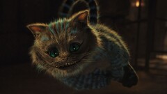 cheshire cat Alice in Wonderland fantasy art Animals Movies cats