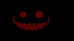 Cheshire cat Simple Background