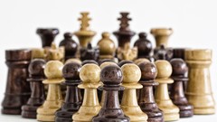 Chess white background