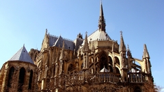 Chevet cath drale reims