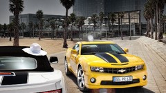 Chevrolet chevrolet camaro muscle cars yellow cars EU
