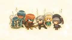 Chibi artwork fantasy art .hack//SIGN